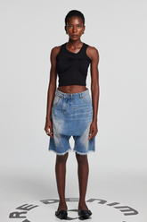 Brittany Mavi Kısa Kot